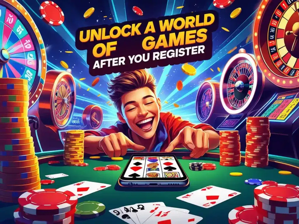 Unlock a World of Games After You Register